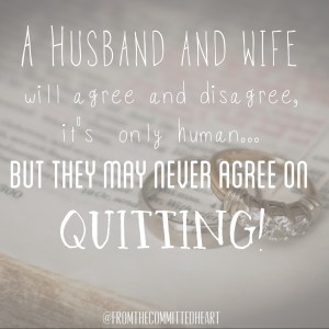 Quitting is not an Option! 